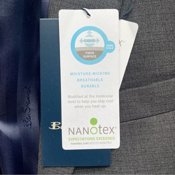 BEN SHERMAN TAILORING Nanotex Stretch Men’s Jacket Size 40S - Picture 14 of 16